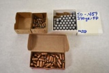 Assorted Bullets 32 Cal. Approx. 24 Pcs, 35 Cal. Approx. 43 Pcs & .459 Approx. 45 Pcs