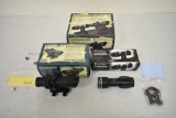 Barska 1x30mm M-16 Electro Sight w/ 3x30 Magnifier Combo