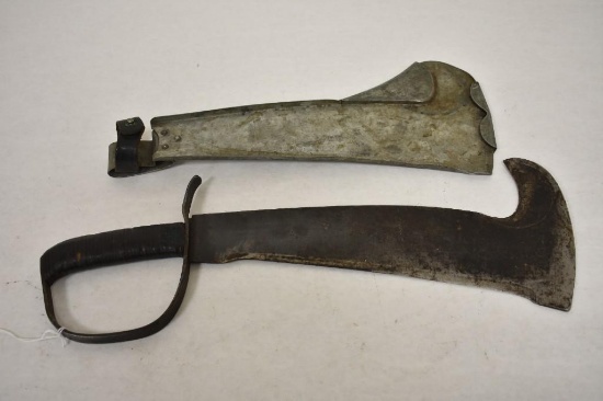 Woodsman's Pal Survival Utility Machete w Scabbard