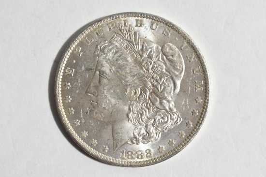 1882 Morgan Silver Dollar Coin