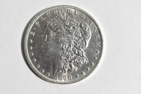 1898 Morgan Silver Dollar Coin