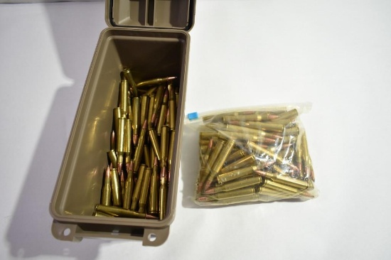 Ammo: .270 Winchester Approx 180 rnds w Ammo Can