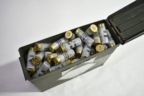 Ammo: Fiocchi 12 ga 70 mm 9 pellet Approx: 115 rnds with Ammo Can