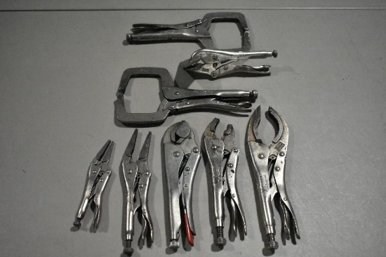 8 - Vise-Grip Hand Tools - Assorted Sizes & Styles
