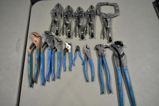 Eagle Vice Grip Set, Channel Lock Set