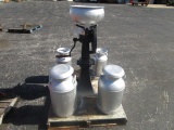 Milk Separator With Cans