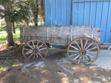 Wood Wagon W/Sides