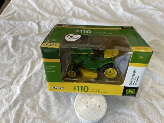 JD 1963 110 Toy Lawn Tractor