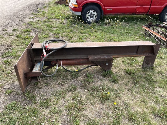 Skidloader Wood Splitter