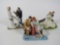 Lot of three Danbury Mint - Norman Rockwell porcelain figurines.