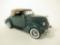 1936 Ford Deluxe Cabriolet Franklin Mint Limited Edition 1:24 scale diecast model car.