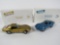 1971 Corvette LE and 1972 Corvette Convertible Danbury Mint 1:24 scale diecast model cars.