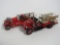 1926 Mack AC Fire Truck and 1922 Ahrens Fox 1:32 scale Franklin Mint Fire Trucks.