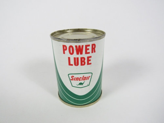 NOS late 1950s-early 60s Sinclair Upper Lube 4-ounce tin with Dino graphic.