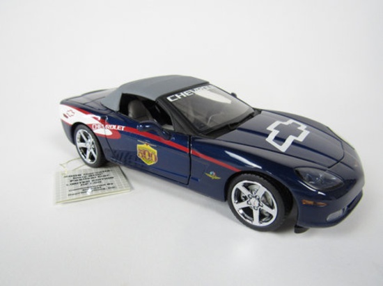 2006 Indy 500 Corvette Festival Car LE Franklin Mint Diecast Reproductions 1:24 scale model.