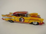 1957 Chevy Florida Seminoles Pro Street Hardtop Hot Rod Danbury Mint 1:24 scale die-cast model.