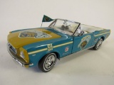 1967 Ford Mustang Jacksonville Jaguars Team Car Danbury Mint 1:24 scale diecast model.