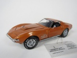 1972 Corvette Coupe ZR1 LE Franklin Mint Diecast Reproductions 1:24 scale model.