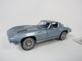 1963 Corvette Stingray Fiberglass LE 1:24 scale diecast car. #101 of 1963 ever produced.