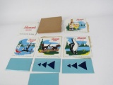 NOS set of vintage Hamm's Beer tavern tile sign set. Never used.