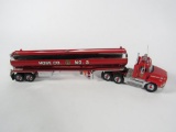 Franklin Mint Hose Co. No. 3 Fire Department Tractor Trailer 1:32 scale diecast model.