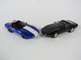 1996 Corvette Grand Sport and a 1996 Corvette Coupe LE Danbury Mint 1:24 scale.