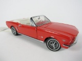 1964 1/2 Ford Mustang Franklin Mint 1:24 scale diecast car.