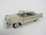 1958 Plymouth Fury Danbury Mint 1:24 scale diecast model car.