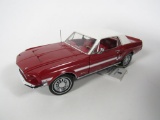 Sharp 1968 Ford Mustang High Country Special LE Franklin Mint 1:24 scale model.