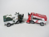 Texas Stars and New Jersey Devils Zambonis by Franklin Mint. 1:24 scale diecast models .