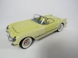 Exceptional 1955 Corvette LE Danbury Mint 1:24 scale diecast model car.