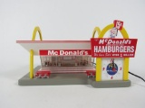 The McDonald's Clock by Danbury Mint scale model diner.