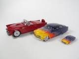 Legends 49 Merc Limited Edition with mathcing Hot Wheel and a Testors T-Bird.