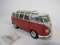 Fabulous 1962 Volkswagen Microbus 1:24 scale die cast model by Franklin Mint
