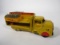 1950s Marx Toys Coca-Cola delivery truck with several miniature bottle cases.