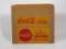 Circa 1940s-50s Coca-Cola in 6 Bottle Cartons cardboard case found unused.