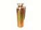Beautifully polished 1920s Red Star Copper and Brass service station fire extinguisher.