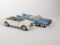 Lot consisting of a 1959 Cadillac Eldorado Biarritz and a 1992 Rolls-Royce Corniche IV 1:24 scale.