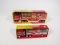 Lot of two late 1970s-early 80s Coca-Cola Buddy L delivery trucks still in the original boxes.