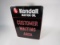 NOS Kendall Motor Oil Customer Waiting Area single-sided embossed tin sign.