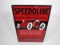 Reproduction - Speedoline single-sided porcelain sign with period grand prix racer artwork.