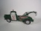 Reproduction - Neat Sinclair Wrecker Service single-sided die-cut porcelain tow-truck shaped sign.