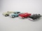 Lot consisting of four original AMT Ford Automobiles dealers promotional cars by AMT.