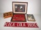 Lot of 5 Coca-Cola décor pieces. Includes a 1984 Souder Limited Edition Country Store print.