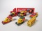 Lot of seven Coca-Cola Matchbox Coca-Cola delivery trucks some from the 