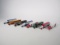 Lot of 8 Matchbox Ultra series diecast model beer semi-tractor trailers.