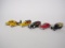 Lot of six Solido Made in France 1:43 scale die-cast Coca-Cola delivery cars and trucks.