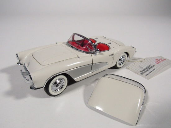 Choice 1956 Corvette LE Franklin Mint 1:24 scale diecast model car. #355 of 2500 ever made.