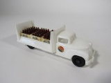 1950s Marx Toys Pepsi-Cola delivery truck with three period cases of bottles.