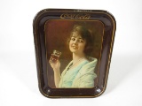 Very desirable 1922 Coca-Cola serving tray made by The American Art Works Coshocton, Ohio.